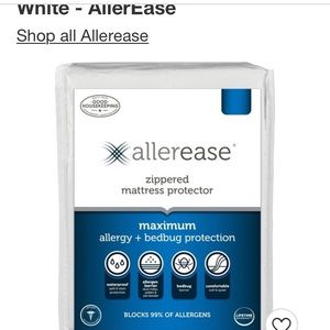 Allerease zippered mattress protector Full
